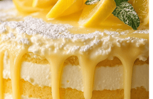 Limoncello Cake with Mascarpone Frosting