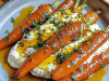 Roasted Carrots with Whipped Ricotta and Hot Honey: A Sweet, Spicy, and Creamy Delight