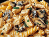 Decadent Chicken and Mushroom Pasta with Creamy Sauce: A Luxurious Comfort Dish