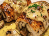 Cheesy Garlic Butter Mushroom Stuffed Chicken: A Show-Stopping Dish