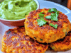 Sweet Potato Patties with Red Lentils & Creamy Avocado Cilantro Sauce: A Flavorful, Nutritious Delight