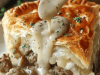 Sausage Gravy Puff Pie
