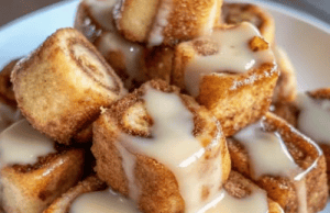 Cinnamon Roll French Toast Bites: Bite-Sized Bliss