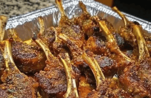 Garlic Parmesan Fried Lamb Chops