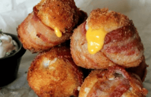 Mashed Potato Bacon Bombs