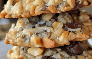 SMALL BATCH ALMOND JOY COOKIES