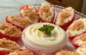 Cheesecake Deviled Strawberries
