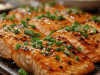 Honey Teriyaki Air Fryer Salmon