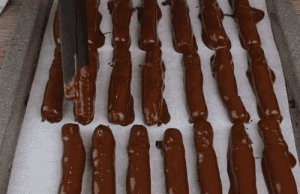 Homemade Chocolate Sticks