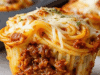 Bolognese Spaghetti Bake Muffin Cups