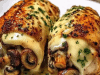 Cheesy Garlic Butter Mushroom Stuffed Chicken 🍽️🌿