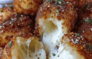 Easy Fried Cheese Bites