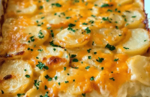 Cheesy Scalloped Potatoes Supreme 🥔🧀