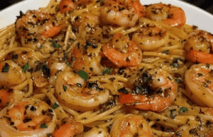 Garlic Shrimp Pasta