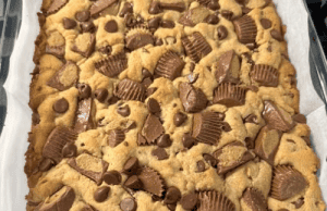 Peanut Butter Chocolate Chip Cookie Bars