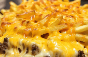 Cheeseburger French Fry Casserole