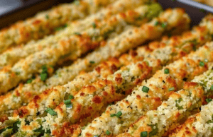 Crispy Parmesan Asparagus Sticks