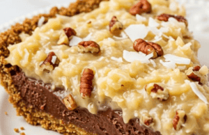 No-Bake German Chocolate Pie ✨