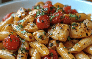 Creamy Tomato Chicken and Penne