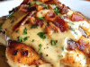 Creamy Honey Mustard Chicken with Crispy Bacon