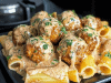 Jerk Chicken Meatball Pasta