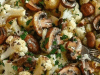 Garlic Mushrooms Cauliflower Skillet