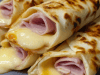 Air Fryer Chicken Ham & Cheese Wraps