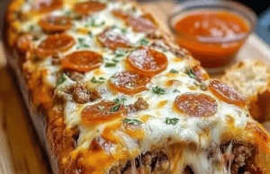 Cheesy Garlic Bread Delight