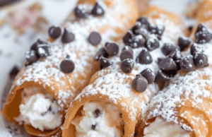 Homemade Cannoli