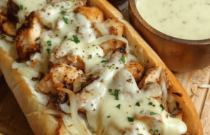 White BBQ Chicken Subs – Southern Zing in Every Bite!