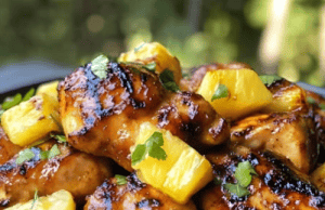 Honey Pineapple Grilled Chicken