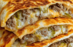 Cheeseburger Quesadillas