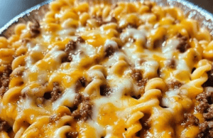 Cheesy Sloppy Cheeseburger Pasta