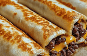 Garlic Butter Beef Cheeseburger Rollups