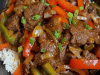 Crockpot Pepper Steak