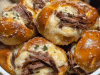 Smoked Brisket & Beer Cheese Pretzel Bombs