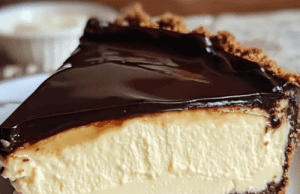 Boston Cream Pie Cheesecake