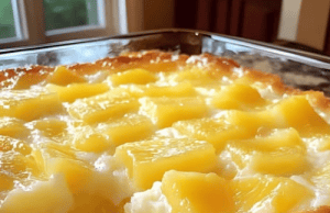 Juicy Pineapple Heaven Cake