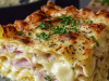 French Ham & Cheese Lasagna with Creamy Mornay Sauce