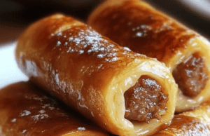 Sausage French Toast Roll-Ups