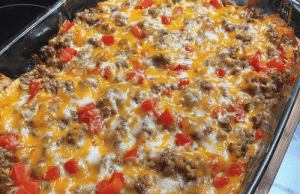 Easy Taco Lasagna