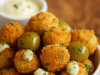 Fried Olives with Garlic Aioli