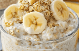 Banana Cream Pie Overnight Oats