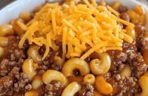 Coney Chili Mac Casserole