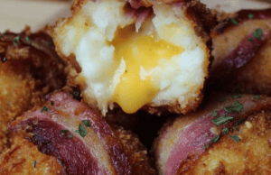 Mashed Potato Bacon Bombs