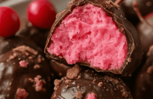 Cherry Mash Truffles