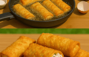 Crab Rangoon Egg Rolls