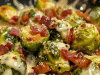 Creamy Garlic Parmesan Brussels Sprouts with Bacon – Rich, Savory & Totally Irresistible