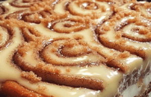 Cinnabon Cinnamon Roll Cake