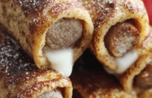 French Toast Roll-Ups – A Sweet & Savory Breakfast Surprise Kids & Adults Love!